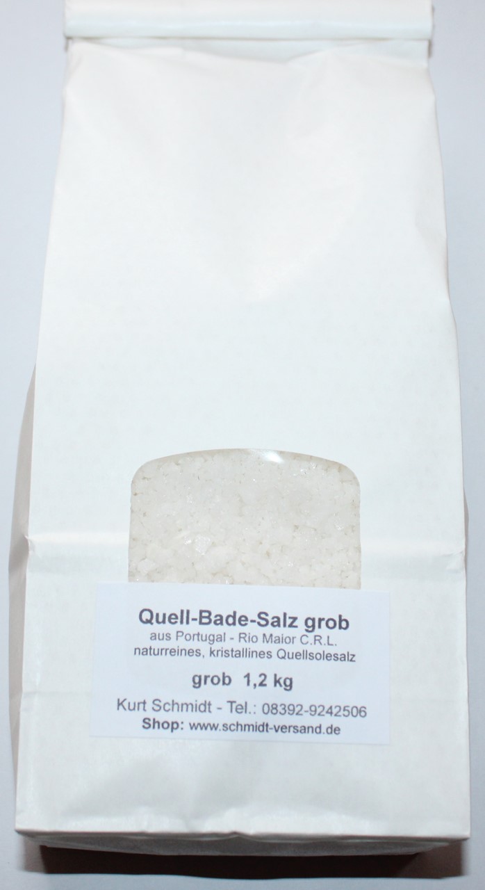Bild von Quell-Bade-Salz grob  1,2 kg